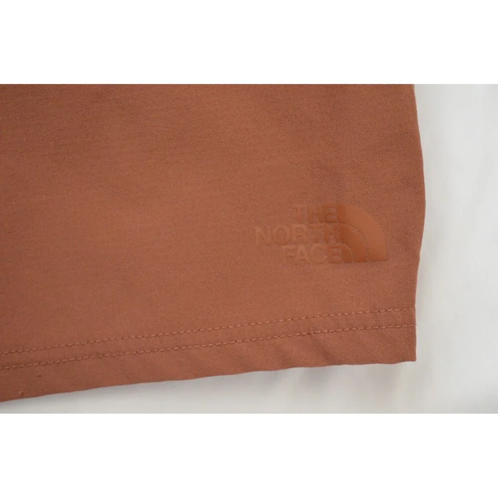 The North Face Rolling Sun Shorts Mens 40 7” Packable Flash Dry Rust Brown